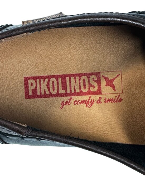Pikolinos Conil M1S-3193C1 Mens Loafers Size 43 Black Brown Leather Slip On main image 12